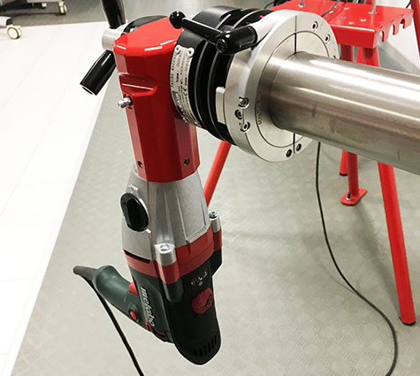 DC25 Tube Facing & Squaring Machine