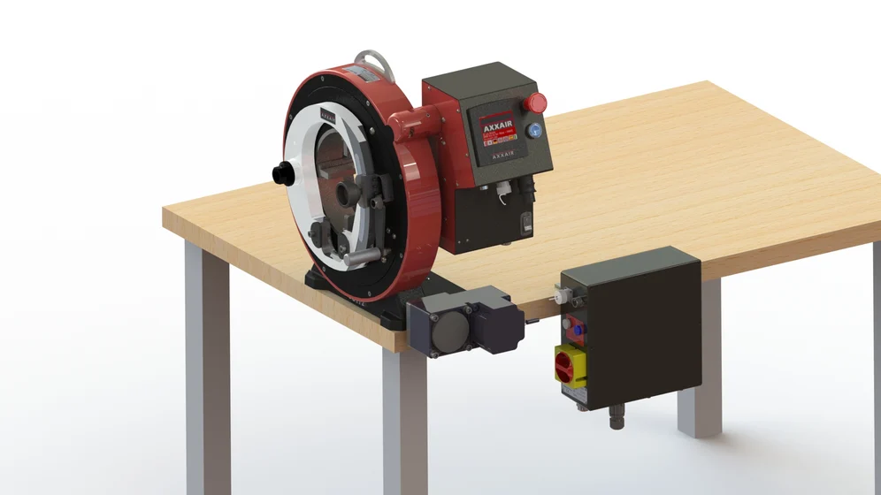 Machine orbitale avec serrage éléctrique (établi)