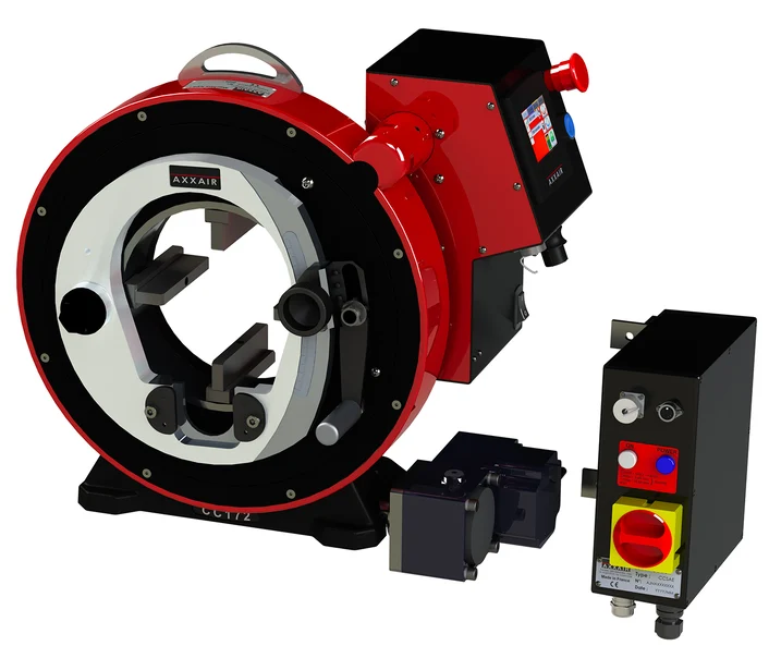 Machine orbitale avec serrage éléctrique