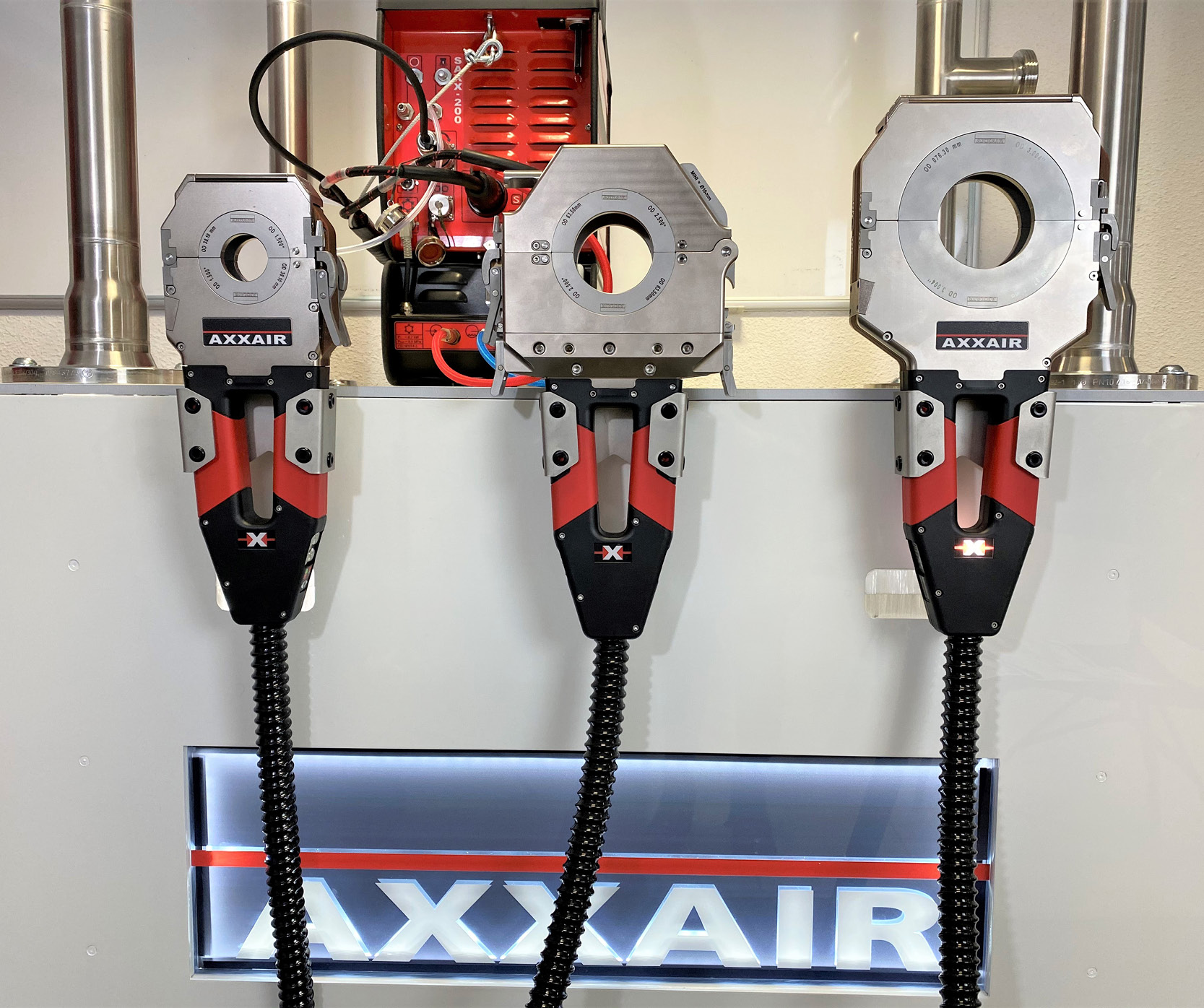 SATFX: New range of orbital closed welding heads for perfect butt welding